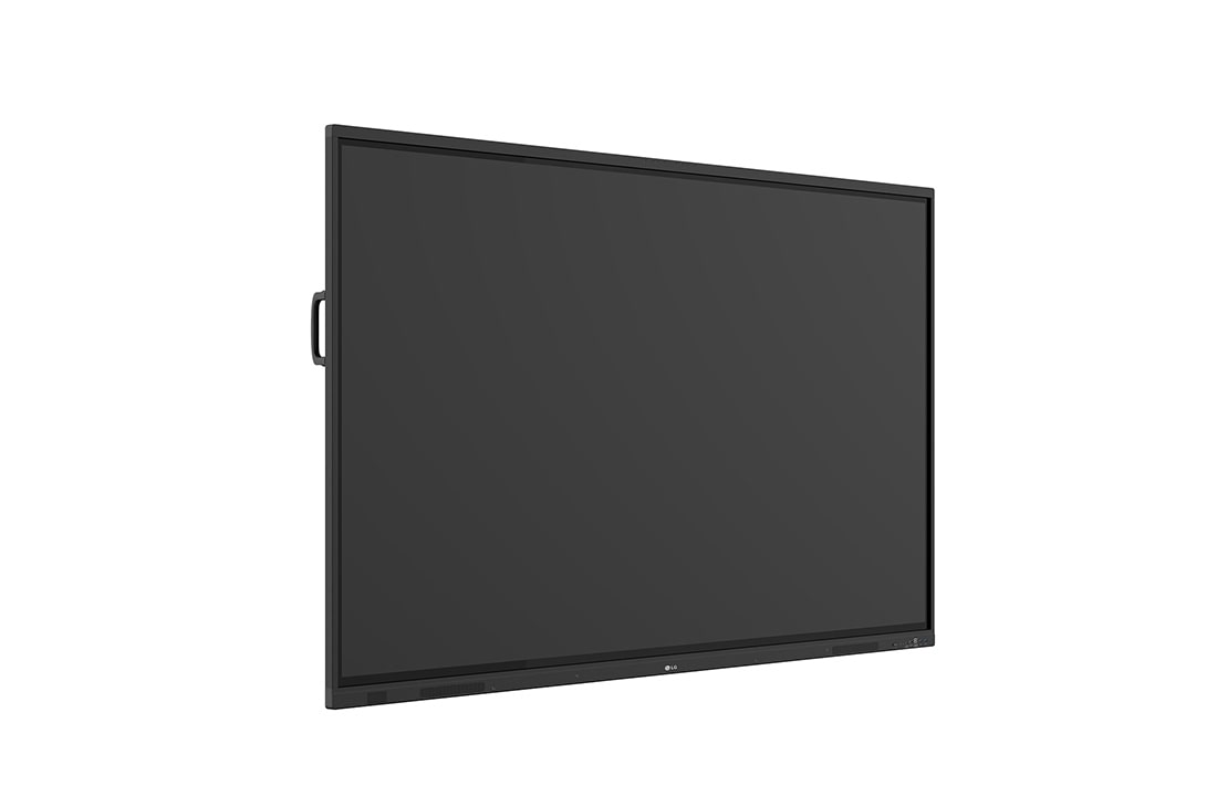 LG CreateBoard Standard, +45 degree side view, 86TR3DQ-B, thumbnail 5