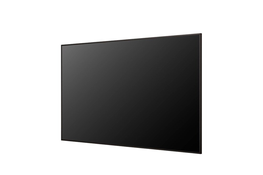 LG لافتة LG 4K UHD مقاس 75 بوصة وسطوع 500 شمعة مع منصة webOS الذكية وLG Shield, صورة جانبية - 45 درجة, 75UH5Q-E, thumbnail 3