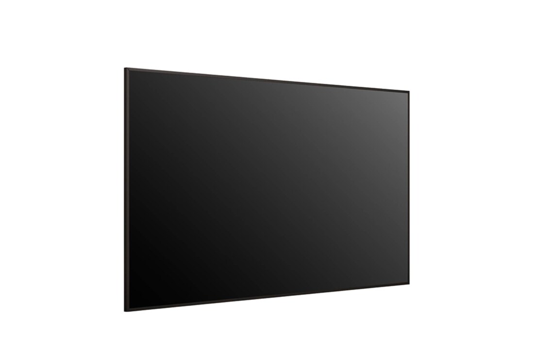LG لافتة LG 4K UHD مقاس 75 بوصة وسطوع 500 شمعة مع منصة webOS الذكية وLG Shield, صورة جانبية + 45 درجة, 75UH5Q-E, thumbnail 5