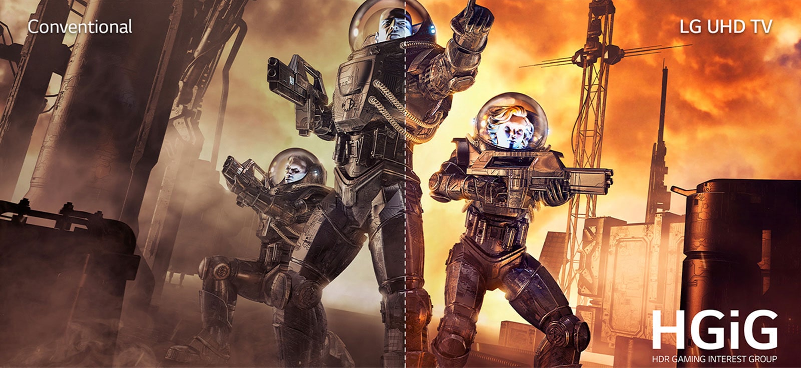 HGiG، استمتع بجو اللعبة الواقعي