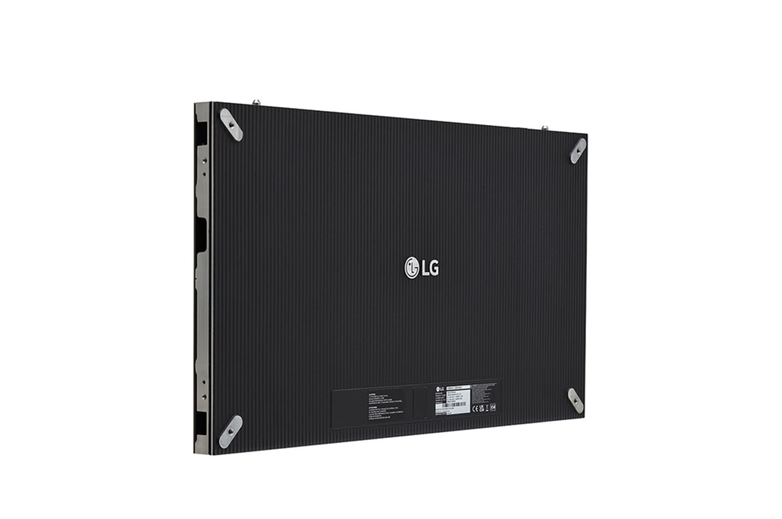 LG لافتة Ultra Slim Micro LED، تصميم فائق النحافة وسطوع 600 شمعة مع ألوان دقيقة, صورة جانبية من الخلف +45 درجة, LMEA012BANH, thumbnail 9