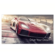 LG جدار فيديو FHD بحافة رقيق 55 بوصة 500 شمعة, مظهر أمامي مع صورة ملء الفراغات, 55VM5J-H, thumbnail 1