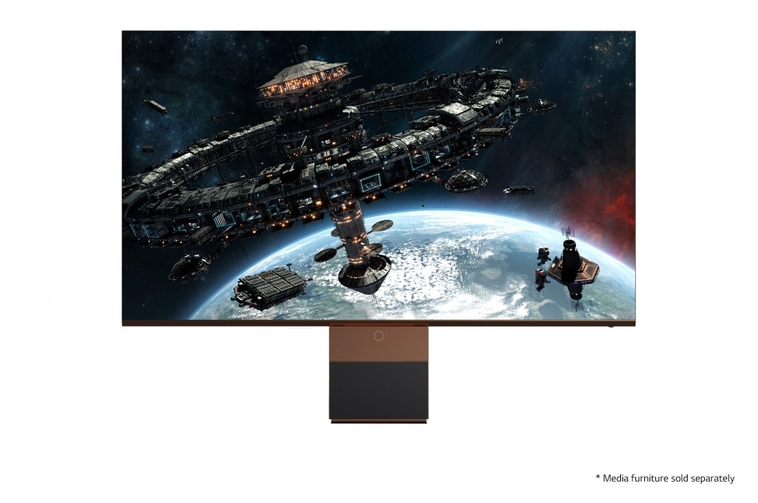 LG شاشة LG MAGNIT, Front view with infill image (* Media furniture sold separately), LSAD007-M11