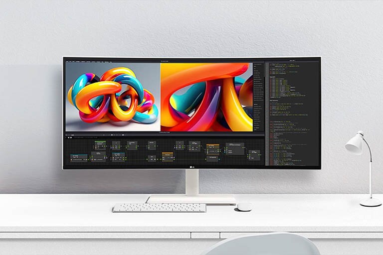 LG UltraWide™  Curved Monitor.	