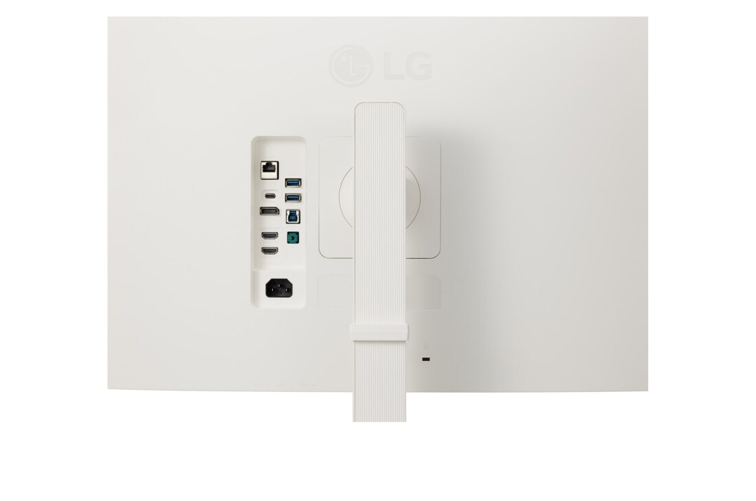 LG شاشة إل جي QHD+ UltraWide منحنية مقاس 38 بوصة, close-up view of ports, 38WR85QC-W, thumbnail 8
