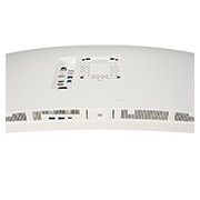 LG شاشة إل جي QHD+ UltraWide منحنية مقاس 38 بوصة, close-up view of the bottom ports, 38WR85QC-W, thumbnail 9