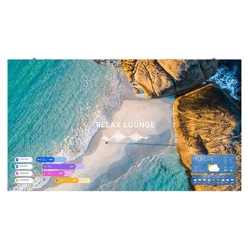 LG لافتة Ultra Slim Micro LED، تصميم فائق النحافة وسطوع 600 شمعة مع ألوان دقيقة, صورة أمامية مع صورة ملء الفراغات, LMEA012BANH, thumbnail 1