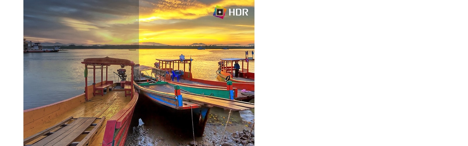تدعم تقنية HDR مستويات محددة من الألوان والسطوع، مقارنةً بتقنية SDR التي تعرض المحتوى بألوان درامية.
