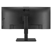 LG شاشة UltraWide™ WQHD (3440x1440) IPS Monitor مقاس 34 بوصة مع كاميرا ويب وميكروفون مدمجين, rear view, 34BQ77QC-B, thumbnail 10