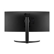 LG جديد شاشة UltraWide Curved مقاس 34 بدقة QHD مع ™USB Type-C, صورة مقربة للمنافذ, 34BR55QC-B, thumbnail 6