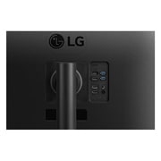 LG جديد شاشة UltraWide Curved مقاس 34 بدقة QHD مع ™USB Type-C, صورة جانبية, 34BR55QC-B, thumbnail 7
