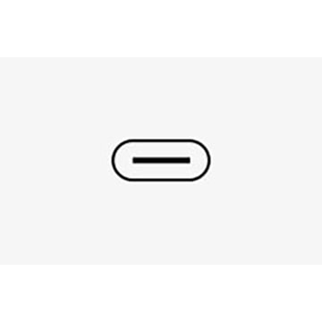 USB Type-C icon.	
