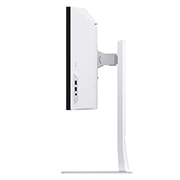 LG شاشة UltraWide Dual QHD Nano IPS منحنية مقاس 49 بوصة بسرعة 144 هرتز وHDR 400, صورة للجانب الأيسر, 49U950A-W, thumbnail 8