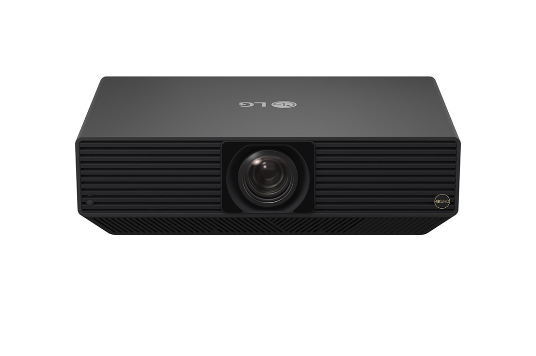 LG جهاز العرض ProBeam BU70QGT الليزري بدقة 4K مقاس الشاشة من 40 إلى 300 بوصة وسطوع 7000 لومن ANSI, عرض أمامي, BU70QGT