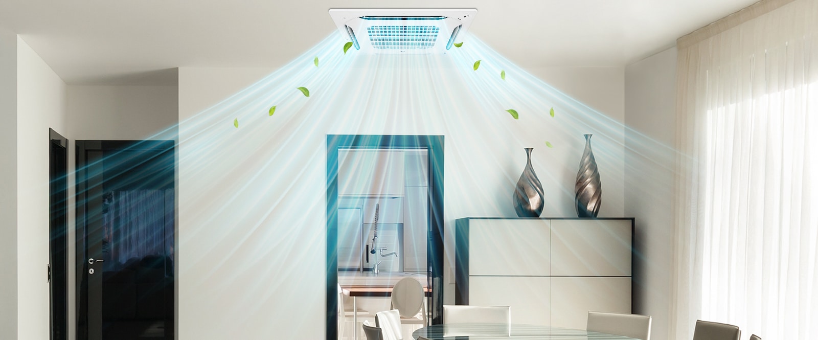 تنفس هواء أكثر نقاءً مع تقنية تحسين جودة الهواء من إل جي