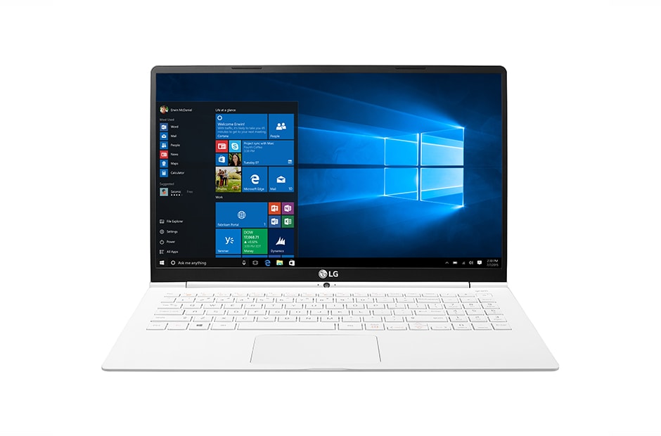 LG حاسوب محمول LG gram فائق النحافة 15.6 بوصة بمعالج Core i5, 15Z960