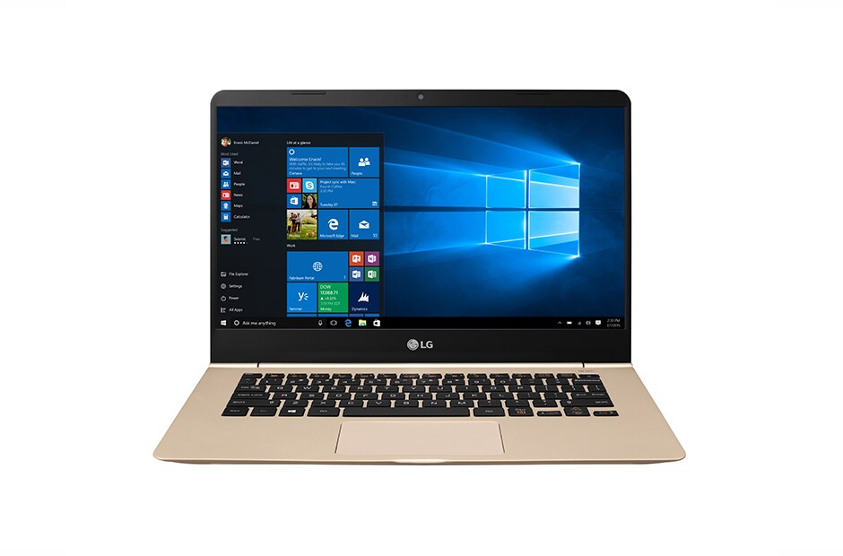 LG حاسوب محمول LG gram فائق النحافة 14 بوصة بمعالج Core i5, 14Z960