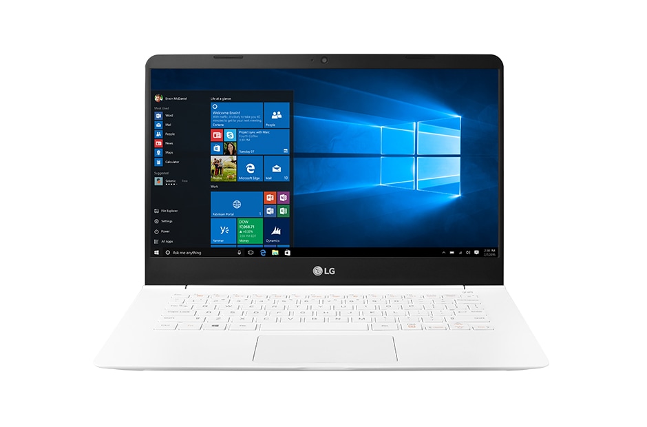 LG حاسوب محمول LG gram فائق النحافة 14 بوصة بمعالج Core i5, 14Z960