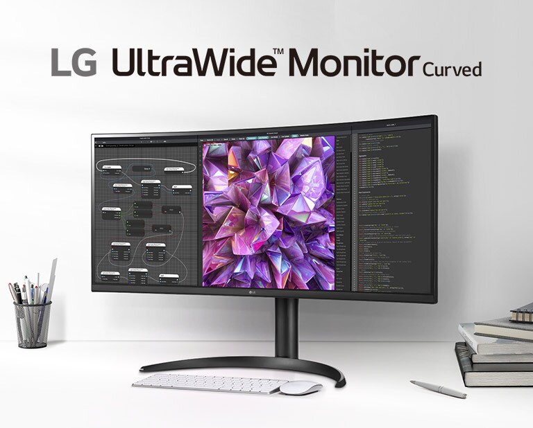 شاشات UltraWide™ المنحنية من إل جي