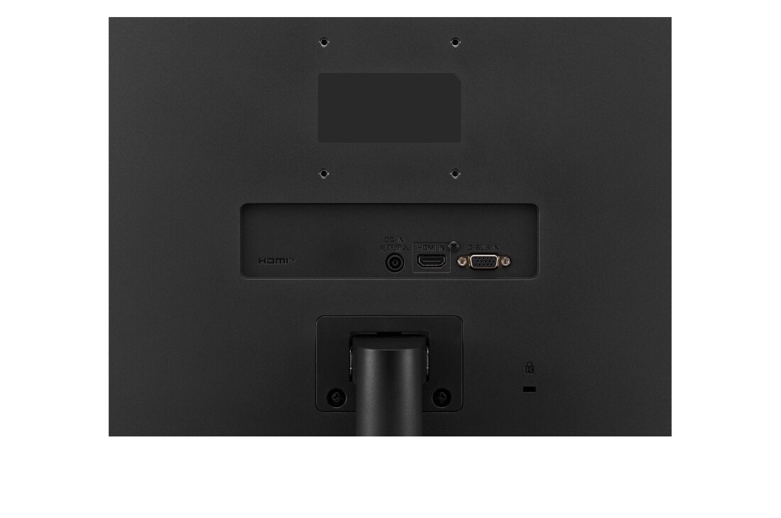 LG شاشة IPS Full HD مقاس 23.8 بوصة مع تصميم واقعي بلا حواف من ثلاثة جوانب , رؤية مقربة للمنافذ, 24MP400-B, thumbnail 8