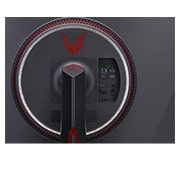 LG شاشة الألعاب UltraGear ™ Nano IPS 1ms مقاس 34 بوصة مع تقنية NVIDIA® G-SYNC® ULTIMATE ومعدل تحديث 165 هرتز، سرعة استجابة فائقة, عرض عن قرب للمنافذ مع تشغيل أضواء بيضاء, 34GP950G-B, thumbnail 10