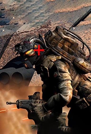 وضع تنشيط نقطة الهدف المتصالب