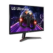 LG شاشة UltraGear حجم 24 بوصة، معدل تحديث 144 هرتز، بتقنية FreeSync، وقت استجابة يبلغ 1 مللي ثانية، تصميم أنيق, 24GN600-B, 24GN600-B, thumbnail 4