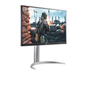 LG شاشة UHD 4K IPS مقاس 27 بوصة مزودة بتقنية VESA DisplayHDR™‎ 400, عرض منظوري, 27UP650-W, thumbnail 4