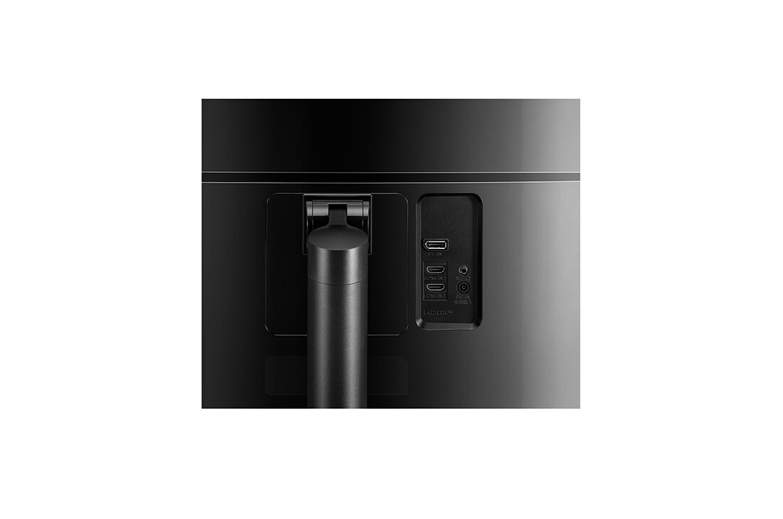 LG شاشة UltraWide™ QHD+ (3840 x 1600)  HDR IPS المنحنية بحجم 38 بوصة, رؤية مقربة للمنافذ, 38WN75C-B, thumbnail 8