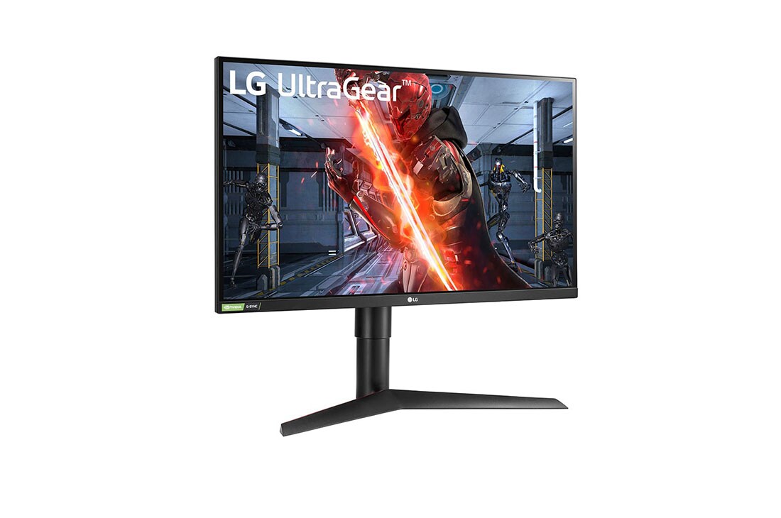 LG شاشة UltraGear حجم 27 بوصة بدقة QHD IPS وتقنية G-Sync، معدل تحديث 144 هرتز، حامل قابل للتعديل, 27GL83A-B, 27GL83A-B, thumbnail 3