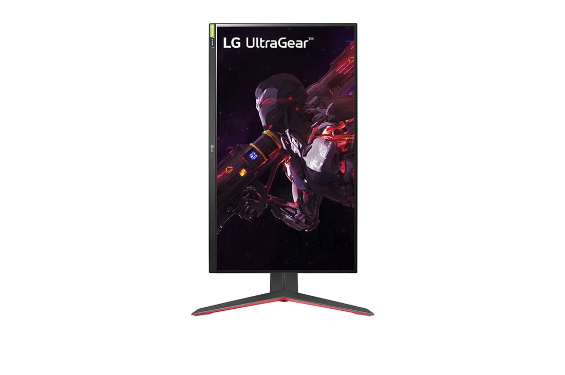 LG شاشة الألعاب UltraGear™ QHD IPS 1ms (GtG) بحجم 32 بوصة متوافقة مع تقنية ®NVIDIA® G-SYNC, مظهر أمامي مع دوران الشاشة بمقدار 90 درجة في مشهد عمودي, 32GP750-B, thumbnail 10