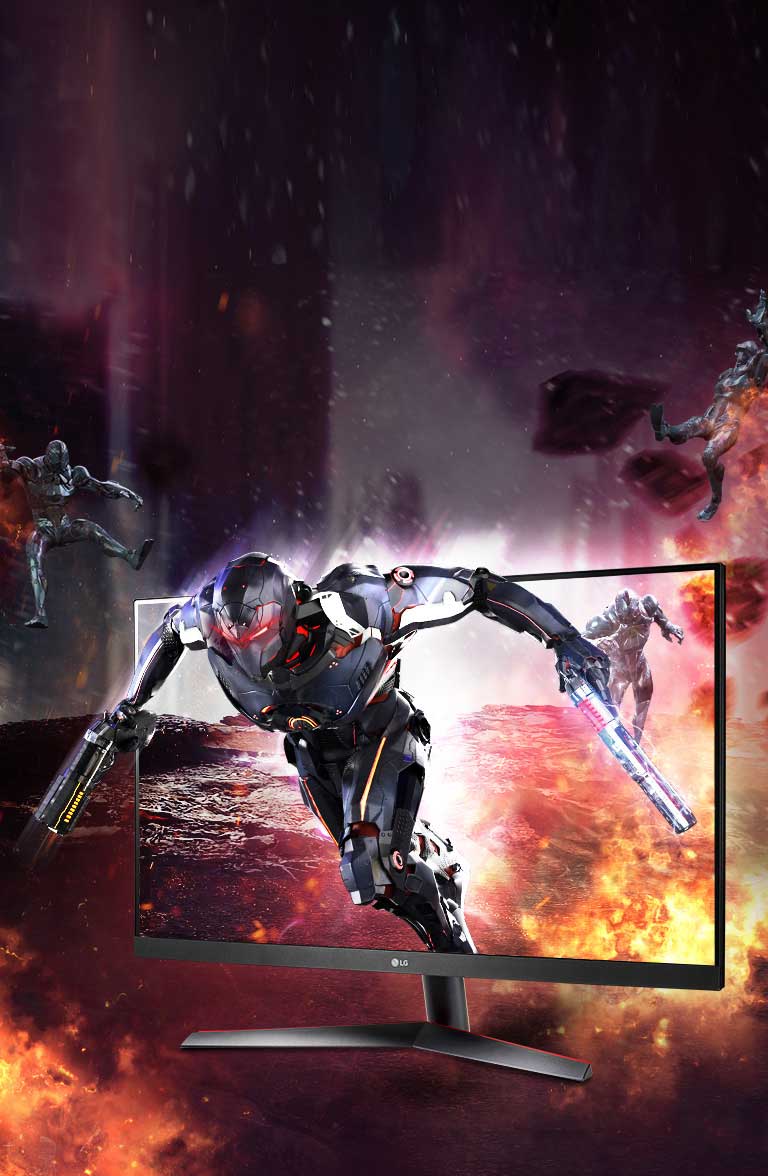 تعد شاشة Ultragear من إل جي شاشة الألعاب الأقوى في فئتها