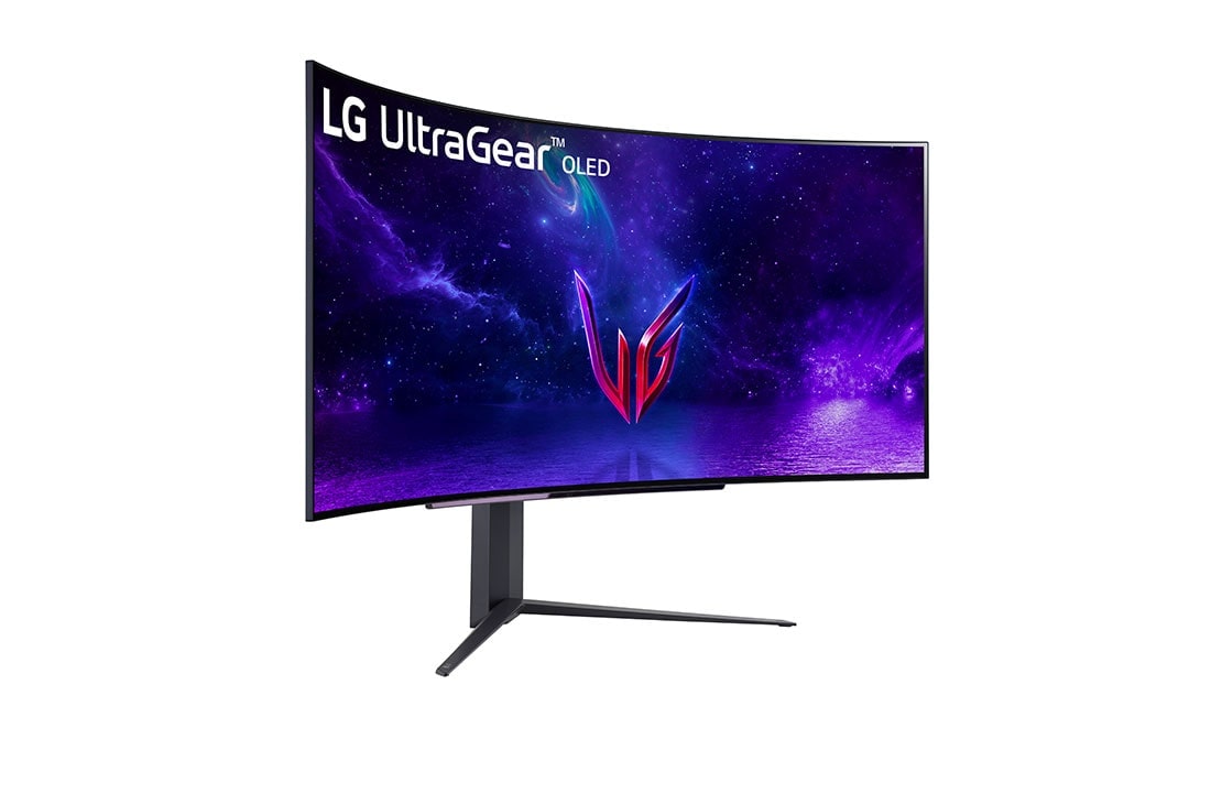 LG شاشة ألعاب OLED منحنية UltraGear مقاس 45 بوصة بدقة WQHD, 45GR95QE-B, 45GR95QE-B, thumbnail 4