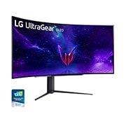 LG شاشة ألعاب OLED منحنية UltraGear مقاس 45 بوصة بدقة WQHD, 45GR95QE-B, 45GR95QE-B, thumbnail 1
