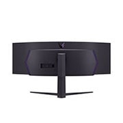LG شاشة ألعاب مقوسة مقاس 49 ومعدل تحديث 240 هرتز, عرض خلفي, 49GR85DC-B, thumbnail 6