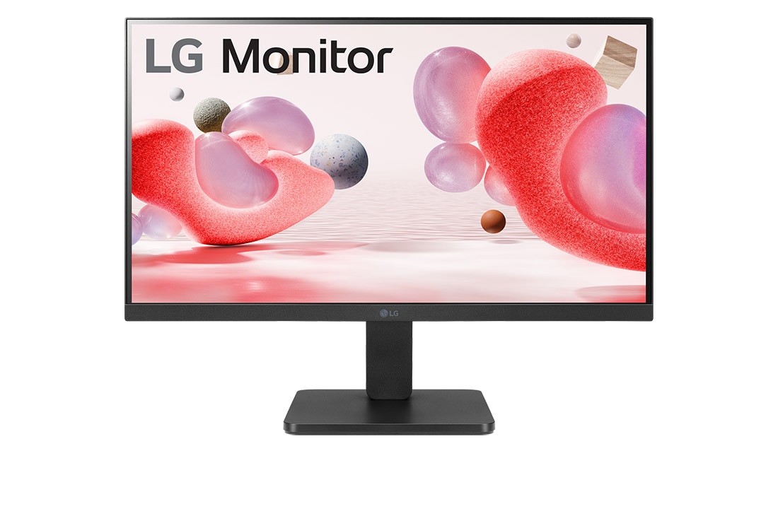 LG شاشة بدقة Full HD معدل تحديث 100Hz مقاس 21.45 بوصة, صورة أمامية, 22MR410-B