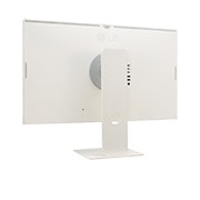 LG شاشة Smart Monitor دقة 4K مقاس 32 بوصة, مظهر يوضح الجانب الخلفي, 32SR85U-W, thumbnail 12
