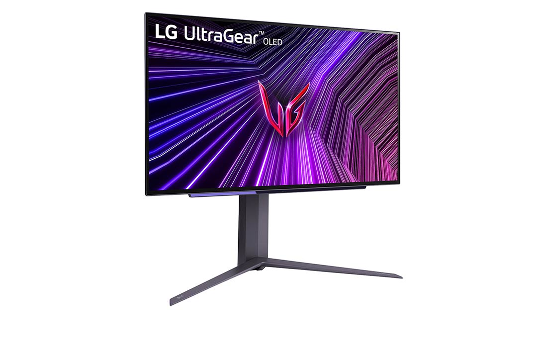 LG شاشة الألعاب UltraGear™ OLED مقاس 27 بوصة | وDisplayHDR True Black 400، و240Hz، و0.03ms(GtG), صورة جانبية + 15 درجة, 27GS95QE-B, thumbnail 3
