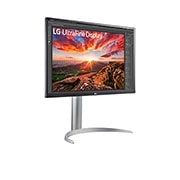 LG جديد شاشة UHD 4K IPS مقاس 27 بوصة تدعم VESA DisplayHDR™ 400 مع منفذ USB-C™, صورة عامة, 27UP850K-W, thumbnail 4