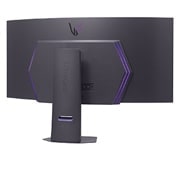 LG شاشة الألعاب المنحنية LG UltraGear™ OLED مقاس 45 بوصة بدقة WQHD ‏ونظام تشغيل webOS وزمن استجابة 0.03ms (GtG) ومعدل تحديث 240Hz وميزة LG AI, صورة توضح الجانب الخلفي, 45GX90SA-B, thumbnail 7