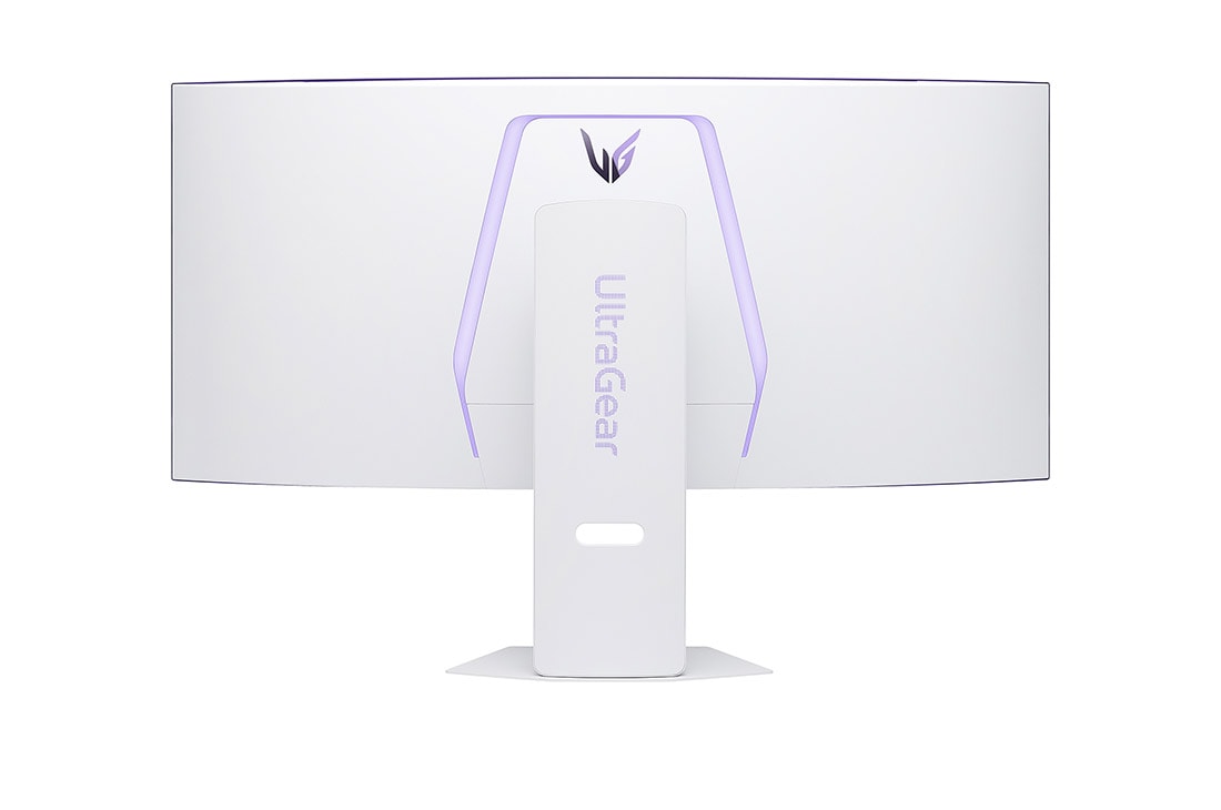 LG شاشة الألعاب المنحنية LG UltraGear™ OLED مقاس 39 بوصة بدقة WQHD ‏ونظام تشغيل webOS وزمن استجابة 0.03ms (GtG) ومعدل تحديث 240Hz وميزة LG AI, صورة خلفية مع إطفاء الإضاءة, 39GX90SA-W, thumbnail 6