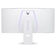 LG شاشة الألعاب المنحنية LG UltraGear™ OLED مقاس 39 بوصة بدقة WQHD ‏ونظام تشغيل webOS وزمن استجابة 0.03ms (GtG) ومعدل تحديث 240Hz وميزة LG AI, صورة خلفية مع إطفاء الإضاءة, 39GX90SA-W, thumbnail 6
