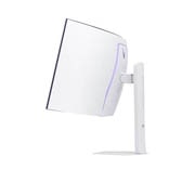LG شاشة الألعاب المنحنية LG UltraGear™ OLED مقاس 39 بوصة بدقة WQHD ‏ونظام تشغيل webOS وزمن استجابة 0.03ms (GtG) ومعدل تحديث 240Hz وميزة LG AI, صورة جانبية للشاشة المائلة, 39GX90SA-W, thumbnail 10