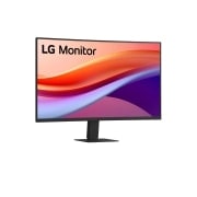 LG شاشة منحنية بدقة FHD مقاس 27 بوصة مع معدل تحديث 100Hz ومنفذ USB-C, صورة جانبية + 15 درجة, 27U421A-B, thumbnail 3