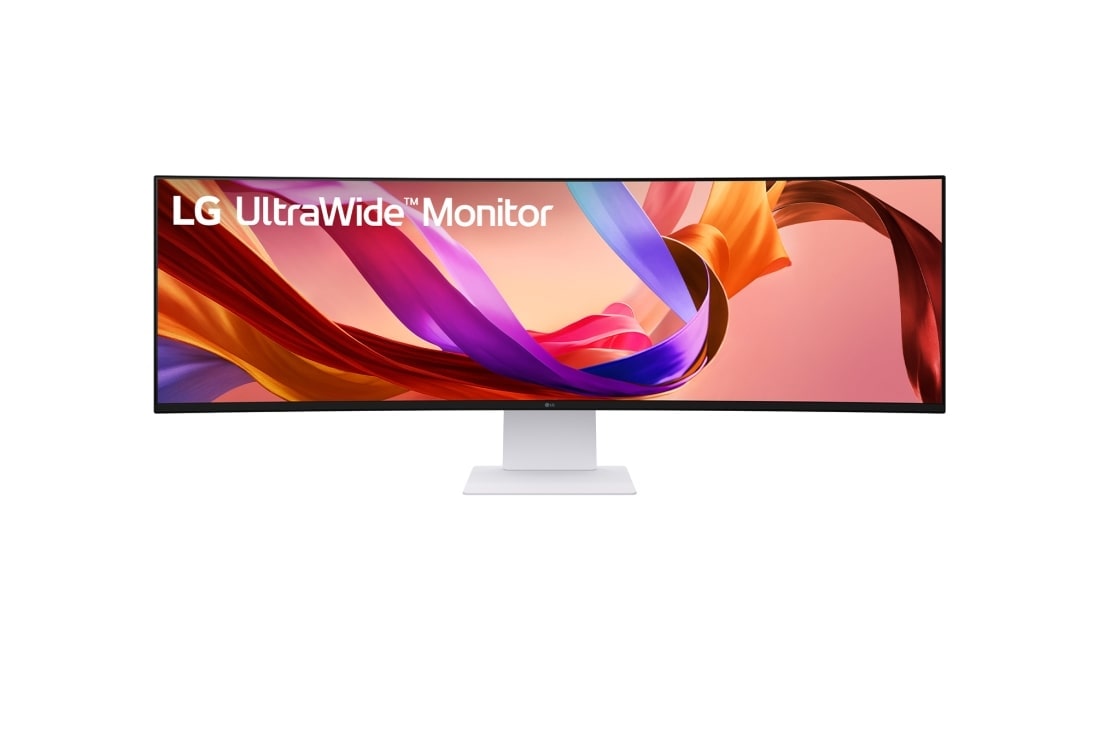 LG شاشة UltraWide Dual QHD(5120x1440) Curved Nano IPS المنحنية مقاس 49 بوصة وبسرعة 144Hz, صورة أمامية, 49U950A-W, thumbnail 4