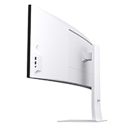 LG شاشة UltraWide Dual QHD(5120x1440) Curved Nano IPS المنحنية مقاس 49 بوصة وبسرعة 144Hz, صورة جانبية مائلة بزاوية -15 درجة, 49U950A-W, thumbnail 5