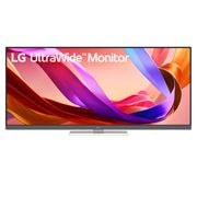 LG شاشة UltraWide WFHD مقاس 34 بوصة: 100Hz، HDR 400، وتصميم بلا حواف, صورة أمامية, 34U530A-W, thumbnail 4