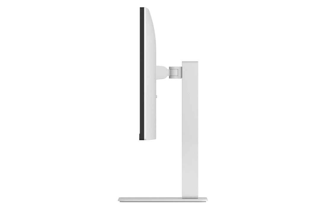 LG شاشة UltraFine مقاس 27 بوصة بدقة 4K وHDR10, side view, 27us550-w, thumbnail 2
