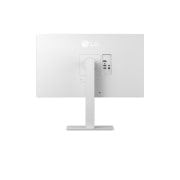 LG شاشة UltraFine مقاس 27 بوصة بدقة 4K وHDR10, rear view, 27us550-w, thumbnail 3