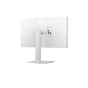 LG شاشة UltraFine مقاس 27 بوصة بدقة 4K وHDR10, rear perspective view, 27us550-w, thumbnail 6
